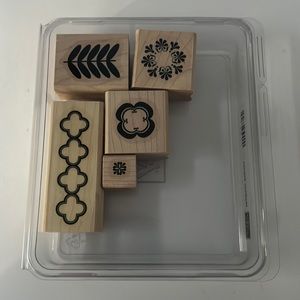 Stampin’ Up Madison Avenue Wood Stamp Set